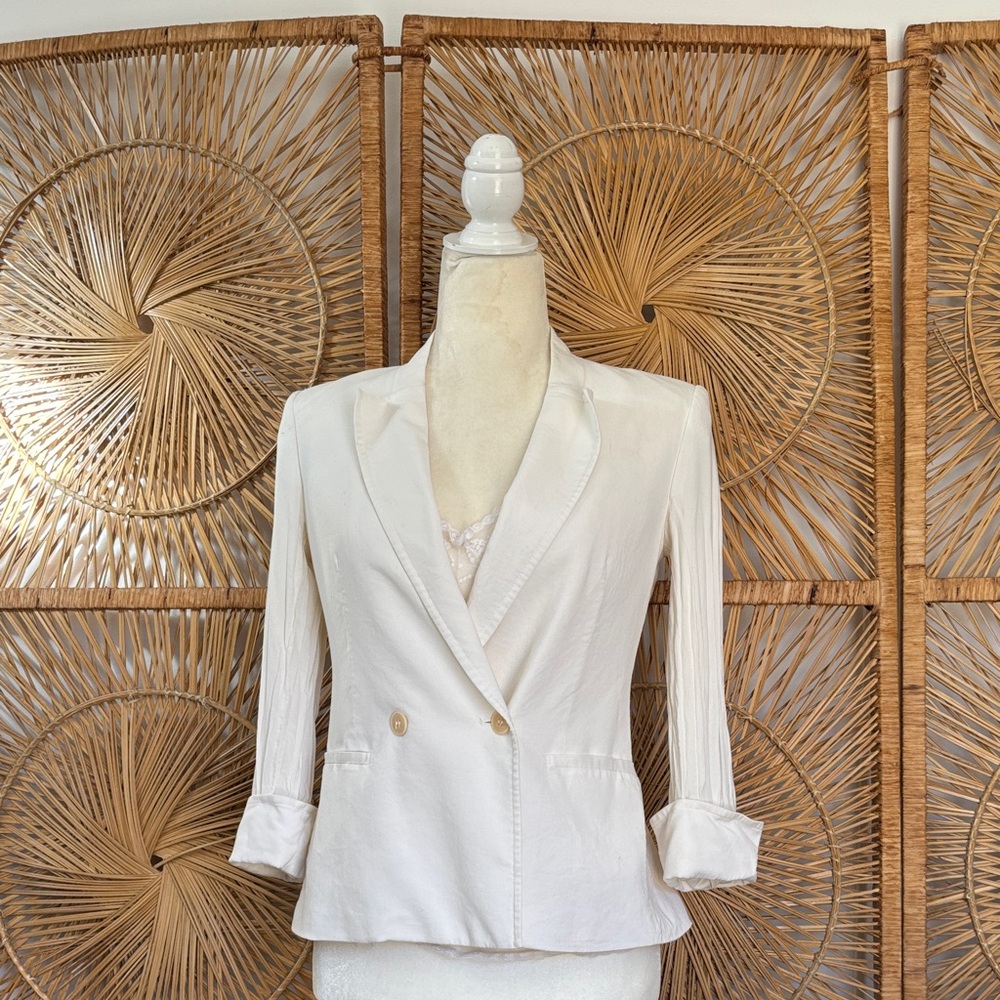 Theory White Women's Blazer